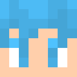 Futuristic SSJ Blue Saiyan - Male Minecraft Skins - image 3