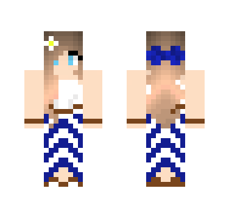 beach girl with correction - Girl Minecraft Skins - image 2