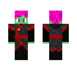 ZAMAS (FUSION) SSJ ROSE - Male Minecraft Skins - image 2