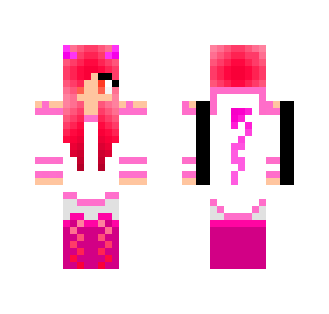 Pink Demon - Female Minecraft Skins - image 2