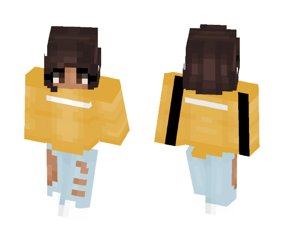 Into the trees ❣ - Female Minecraft Skins - image 1