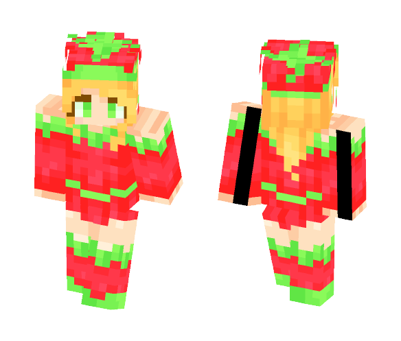 Strawberries ~ PupuNikkari - Female Minecraft Skins - image 1