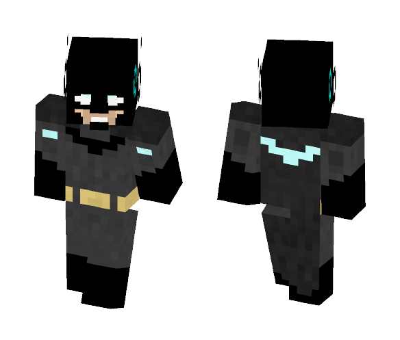 Batman | tech suit - Batman Minecraft Skins - image 1