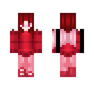 ♡ Rose Red Angel ♡ - Female Minecraft Skins - image 2