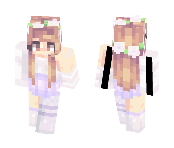 Orchid's Bloom - Female Minecraft Skins - image 1