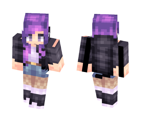 Violet - Female Minecraft Skins - image 1