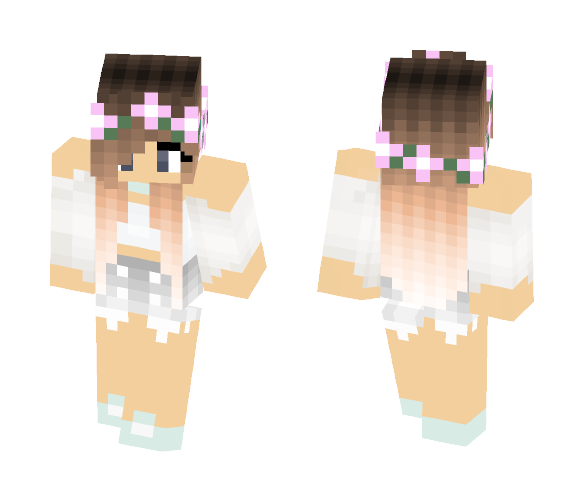 Get the most cute girl Minecraft Skin for Free. SuperMinecraftSkins