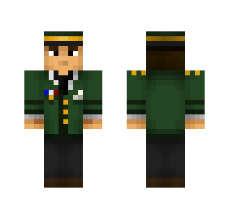 Green Shirt Soldier - Male Minecraft Skins - image 2