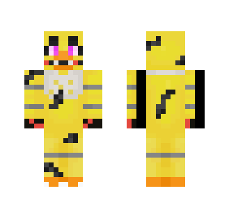 FNAF 2 ~ Withered Chica - Female Minecraft Skins - image 2