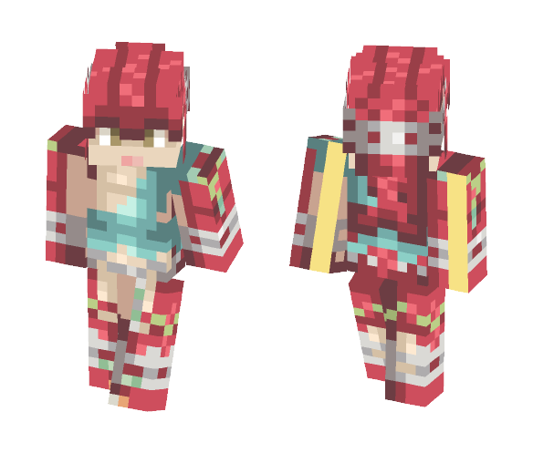 Mipha - LoZ Breath of the Wild - Female Minecraft Skins - image 1