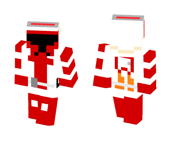 Red ARC clone trooper - Male Minecraft Skins - image 1