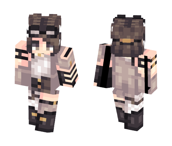 Steampunk Buns - Female Minecraft Skins - image 1
