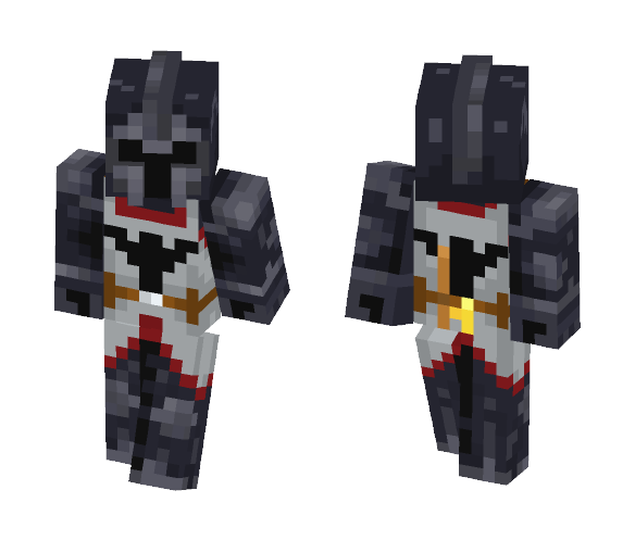 The legendary dark warrior - Male Minecraft Skins - image 1