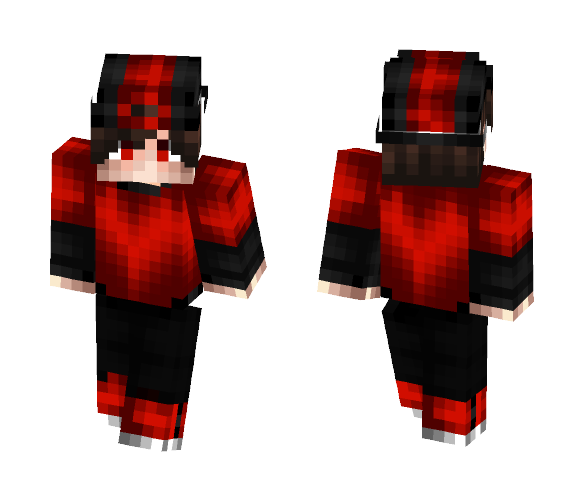 Red Swag Boy - Boy Minecraft Skins - image 1