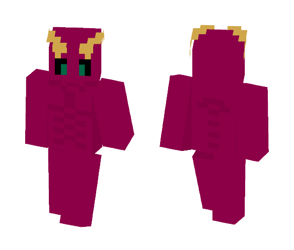 Purple Creature - Male Minecraft Skins - image 1