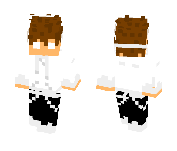 Teen Herobrine - Herobrine Minecraft Skins - image 1