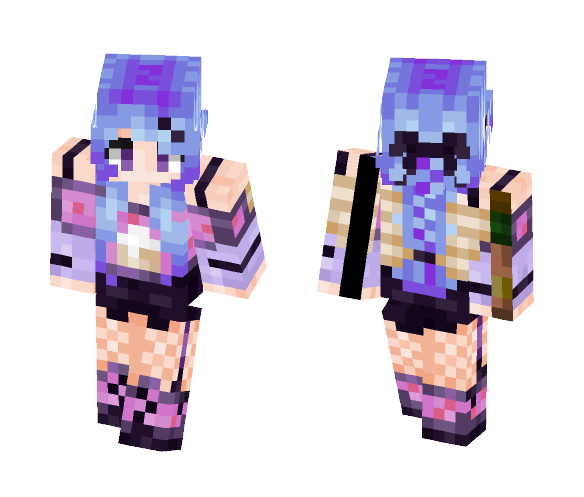 Galaxy Angel (remake) - Female Minecraft Skins - image 1