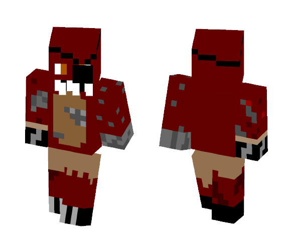 Foxy The Pirate - Male Minecraft Skins - image 1