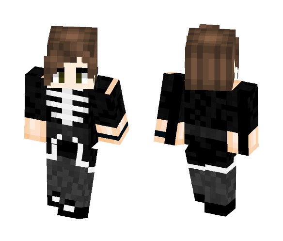 Mikey way Black Parade - Male Minecraft Skins - image 1