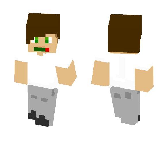 ~Boy With Rose In Mouth~ - Male Minecraft Skins - image 1