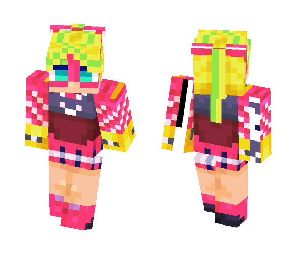Ribbon Girl - ARMS - Girl Minecraft Skins - image 1