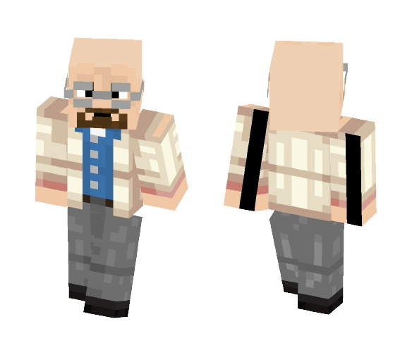 Walter White S5 - Breaking Bad - Male Minecraft Skins - image 1