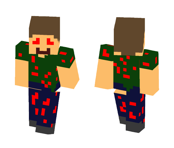 Killer Steve - Male Minecraft Skins - image 1