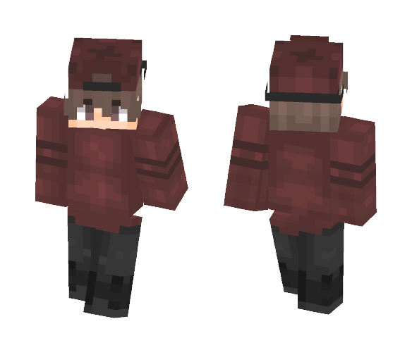 One red wine ~ {TumblrBoy} - Male Minecraft Skins - image 1