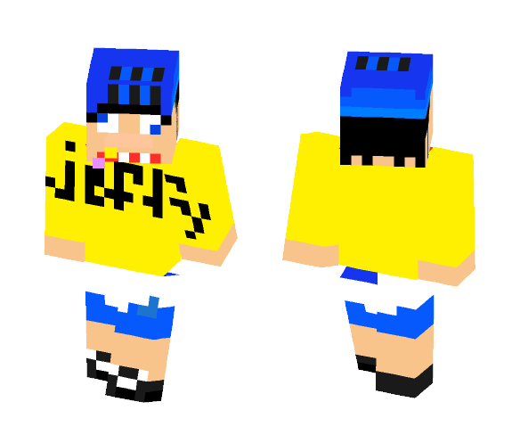 Jeffy From Super Mario Logan - Male Minecraft Skins - image 1