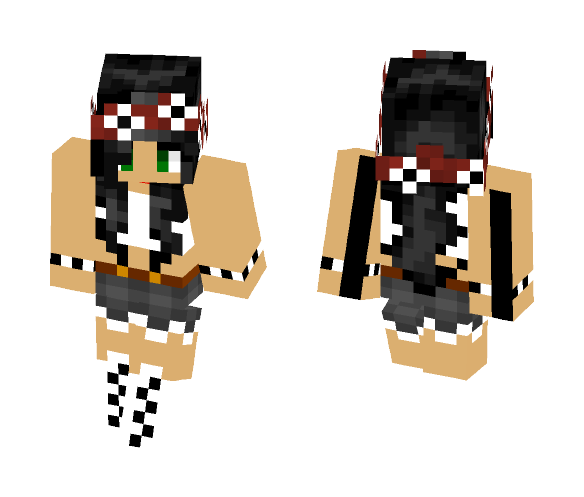 Yin&Yang - Female Minecraft Skins - image 1