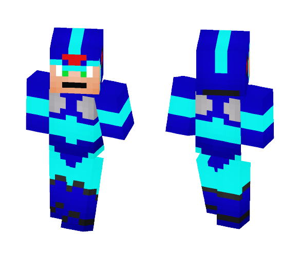 Megaman X - Male Minecraft Skins - image 1