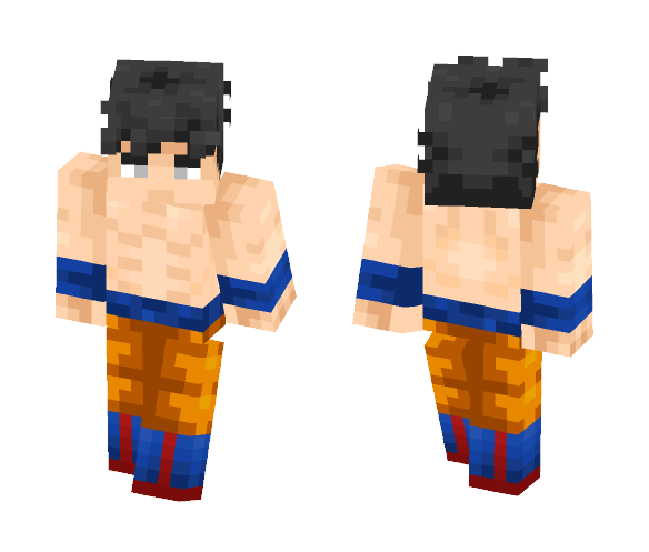 Goku - Male Minecraft Skins - image 1