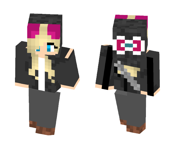 Stealth Girl - Girl Minecraft Skins - image 1