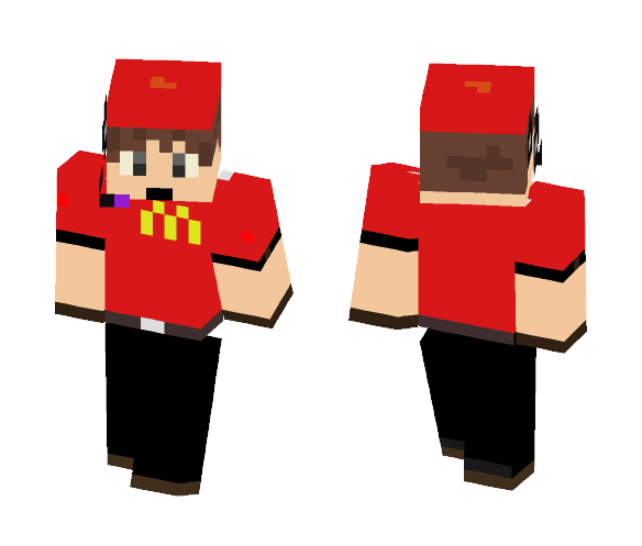 McDonalds Skin - Male Minecraft Skins - image 1