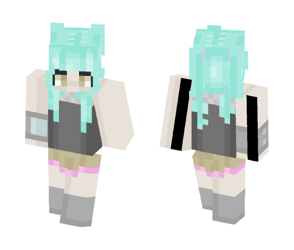 an old oc. - Female Minecraft Skins - image 1