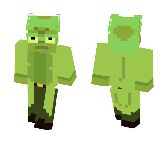 Rick and Morty: Toxic (Gunk) Rick - Male Minecraft Skins - image 1