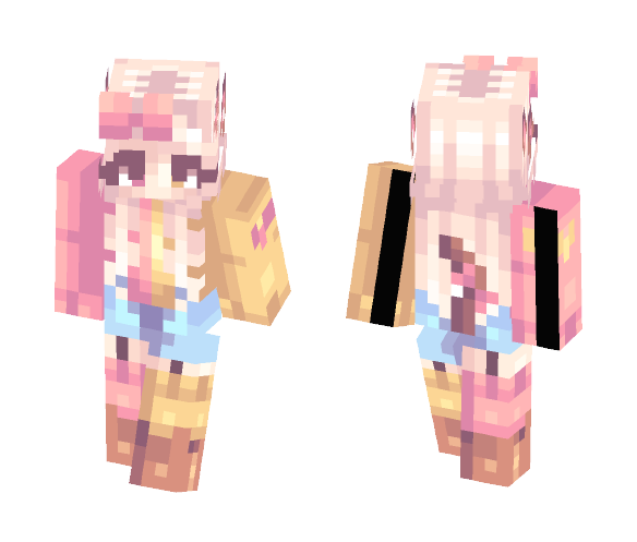 pink lemonade ???? - Female Minecraft Skins - image 1