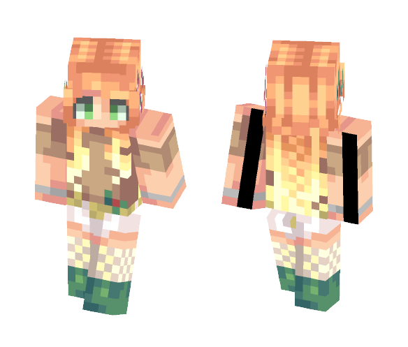 Hawaiish [First Popreel]~Clia ♡ - Female Minecraft Skins - image 1