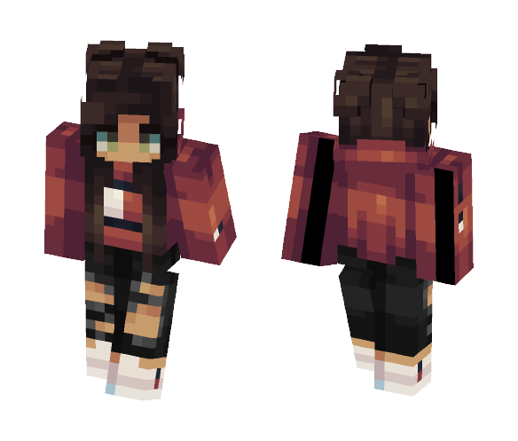 walls could talk - Female Minecraft Skins - image 1