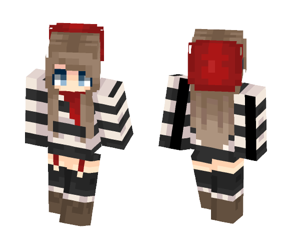 Tøxic [ FanSkin for: Untaken ] - Female Minecraft Skins - image 1