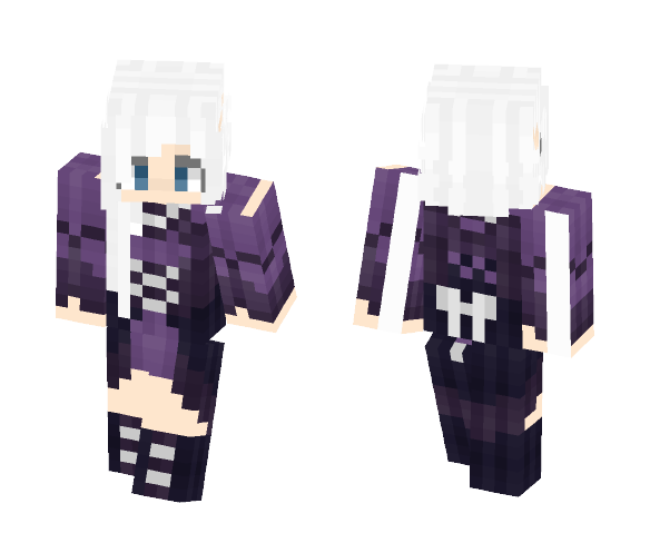 Purple Candy Lilliana [LOTC] - Female Minecraft Skins - image 1