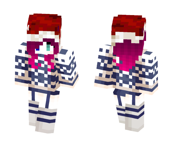 Xmas Girl - Girl Minecraft Skins - image 1