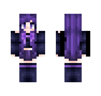 Purple - Female Minecraft Skins - image 2