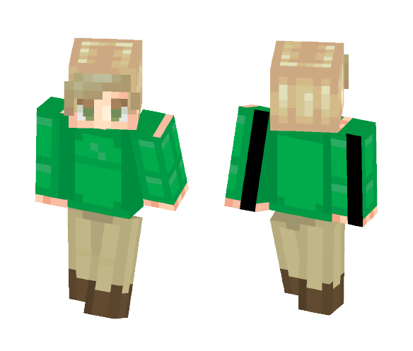 green shell! - Male Minecraft Skins - image 1
