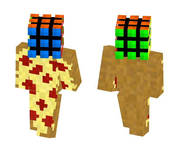 Pizza Rubix Cube! - Interchangeable Minecraft Skins - image 1