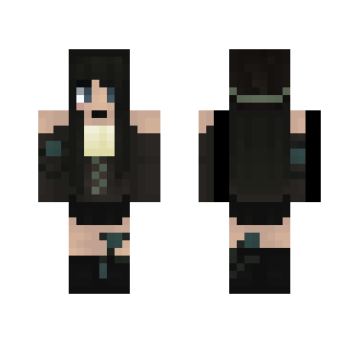 Nature witch [+ drawing] - Female Minecraft Skins - image 2