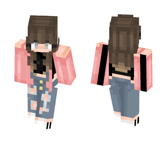 Cute girl // @beeslxys - Cute Girls Minecraft Skins - image 1