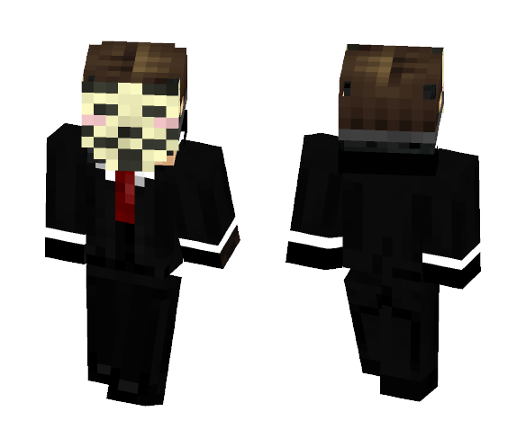 My anonymous skin :3 - Male Minecraft Skins - image 1