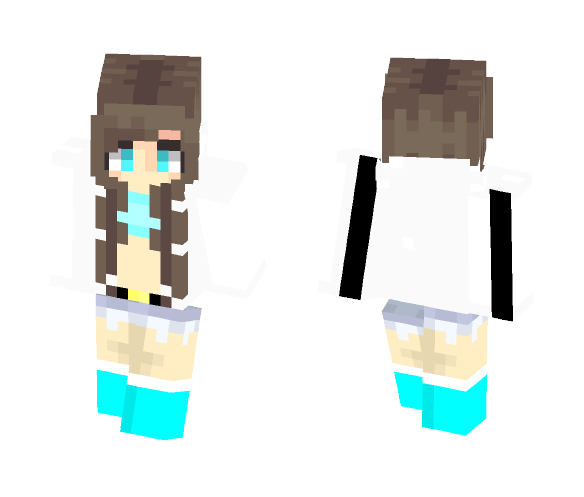 €łłα | Soo Blue! | Reshaded - Female Minecraft Skins - image 1