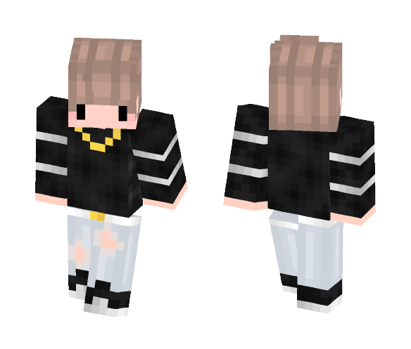 Blingo the Chibi(click for more!) - Male Minecraft Skins - image 1